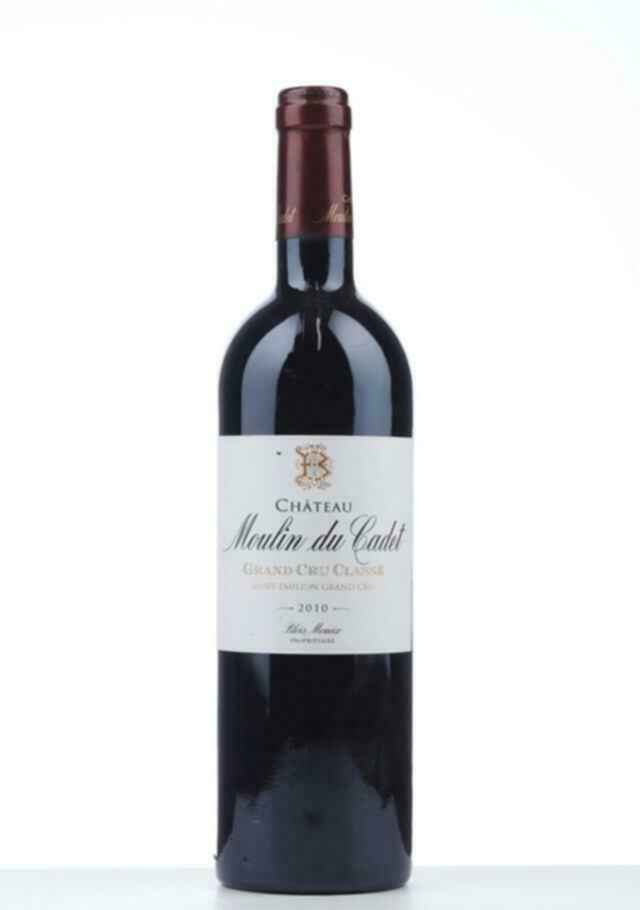 Chateau Moulin Du Cadet 2010