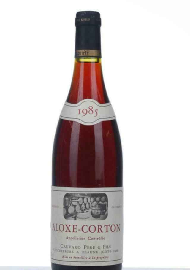 Cauvard Aloxe Corton 1985