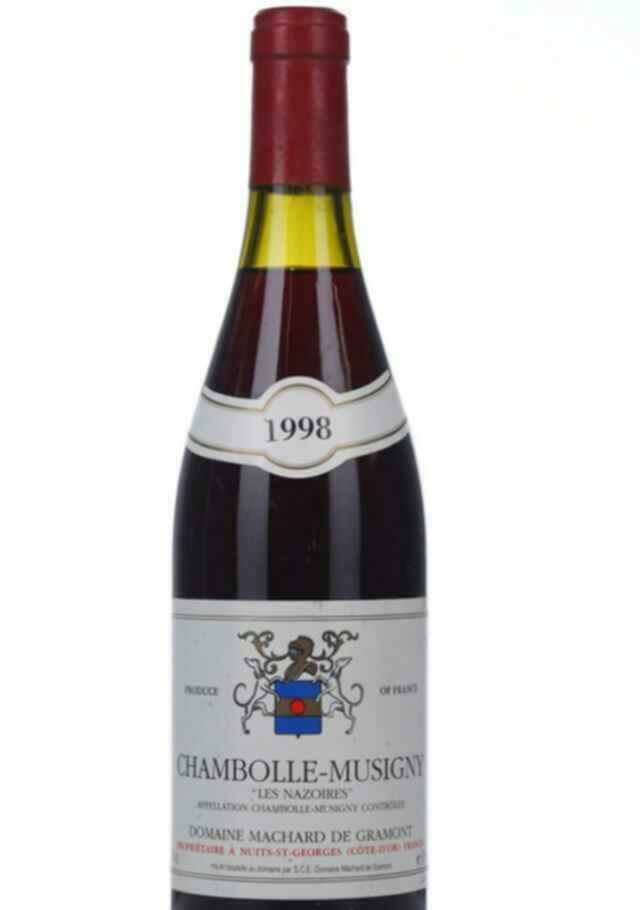 Machard De Gramont Chambolle Musigny Les Nazoires 1998