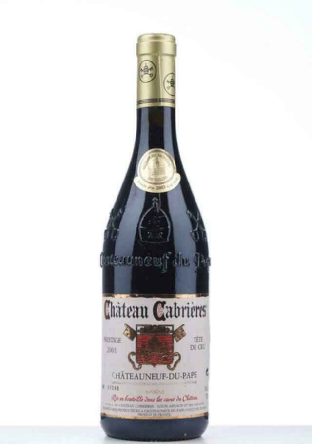 Cabrieres Chateauneuf Du Pape 2001