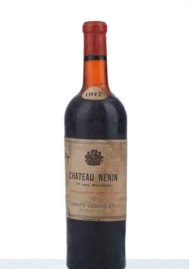 Grafe Lecocq Chateau Nenin 1947