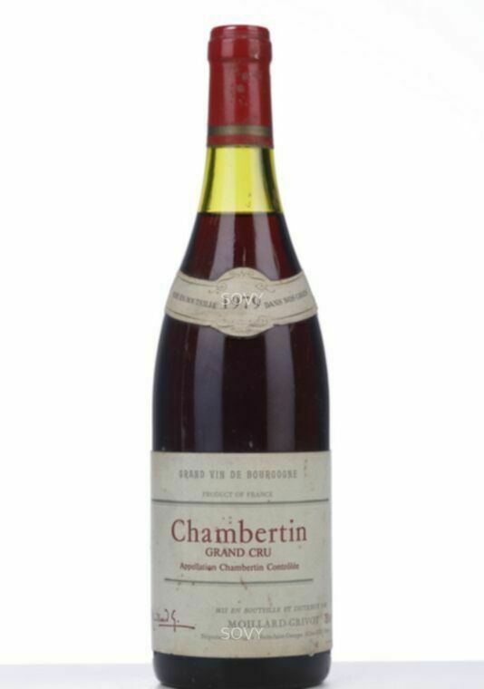 Moillard Grivot Chambertin Grand Cru, 1979