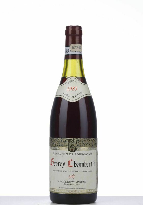 M. Lignier - Cave Vins Fins Gevrey Chambertin, 1985