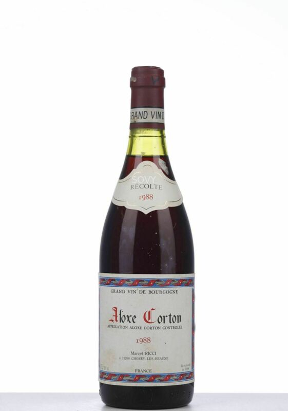 Marcel Ricci Aloxe Corton, 1988