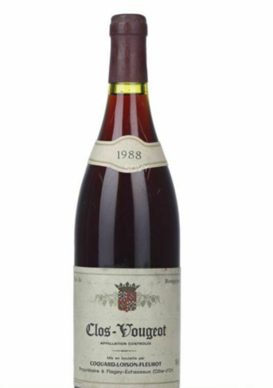 Coquard Loison Fleurot Clos Vougeot Grand Cru, 1988