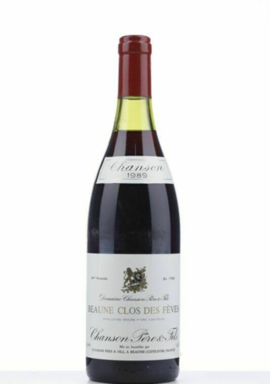 Chanson Beaune Clos Des Feves, 1989