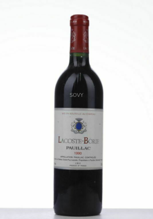 Chateau Grand-puy-lacoste Lacoste-borie, 1990