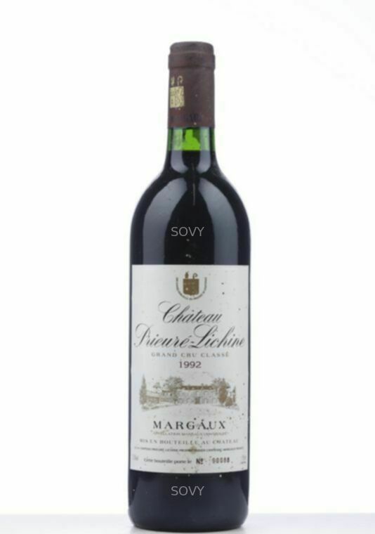 Chateau Prieure Lichine, 1992