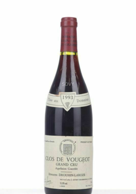 Drouhin Laroze Clos De Vougeot Grand Cru, 1993