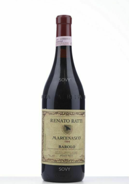 Renato Ratti Barolo Marcenasco, 1994