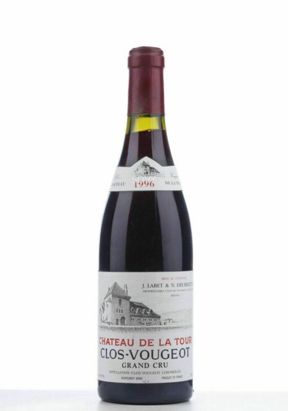 Chateau De La Tour Clos De Vougeot Grand Cru, 1996