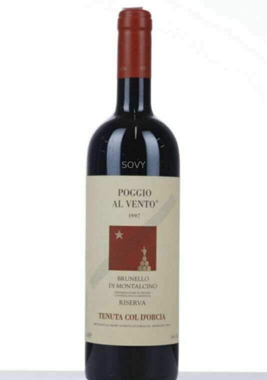 Col D'orcia Brunello Di Montalcino Riserva Poggio Al Vento, 1997