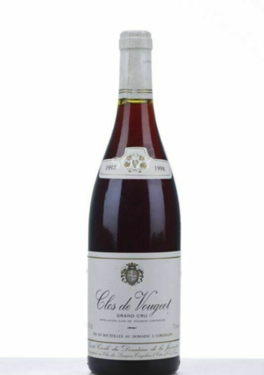 De La Juviniere Clos Vougeot Grand Cru, 1998