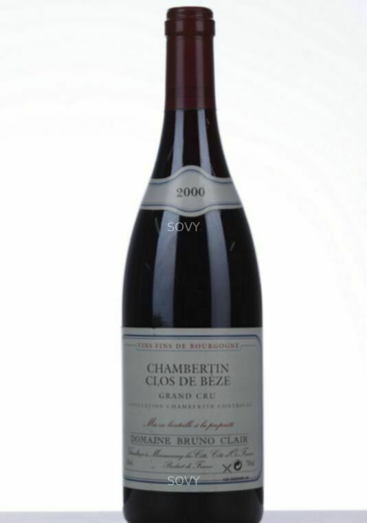 Bruno Clair Chambertin Clos De Beze Grand Cru, 2000