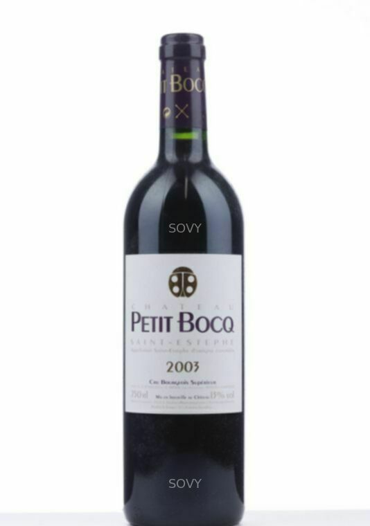 Chateau Petit Bocq, 2003