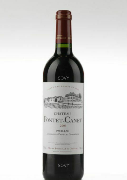 Chateau Pontet Canet, 2003