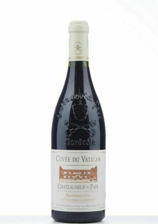 Diffonty Chateauneuf Du Pape Cuvee Du Vatican Reserve Sixtine, 2004