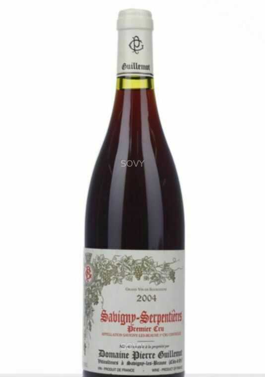 Pierre Guillemot Savigny Les Beaune Les Serpentieres 1er Cru, 2004