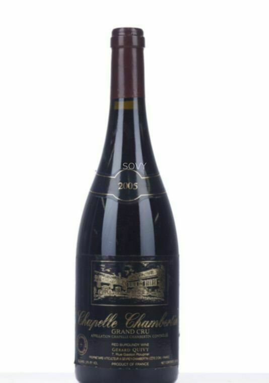 Gerard Quivy Charmes Chambertin Grand Cru, 2005