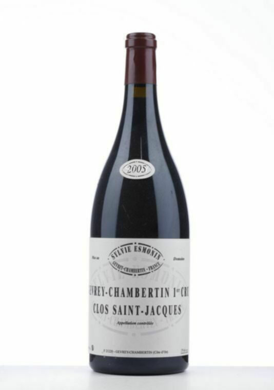 Sylvie Esmonin Gevrey Chambertin Clos St Jacques 1er Cru, 2005