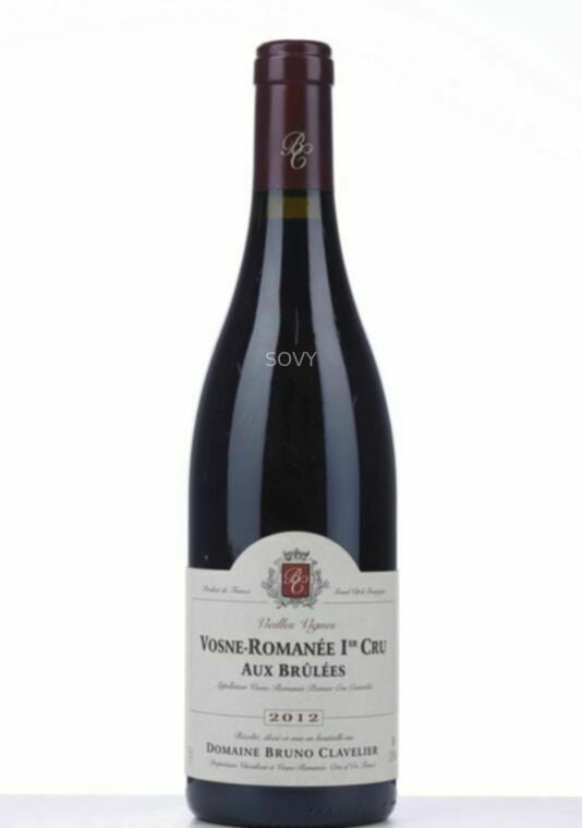 Bruno Clavelier Vosne Romanee Aux Brulees Vieilles Vignes 1er Cru, 2012