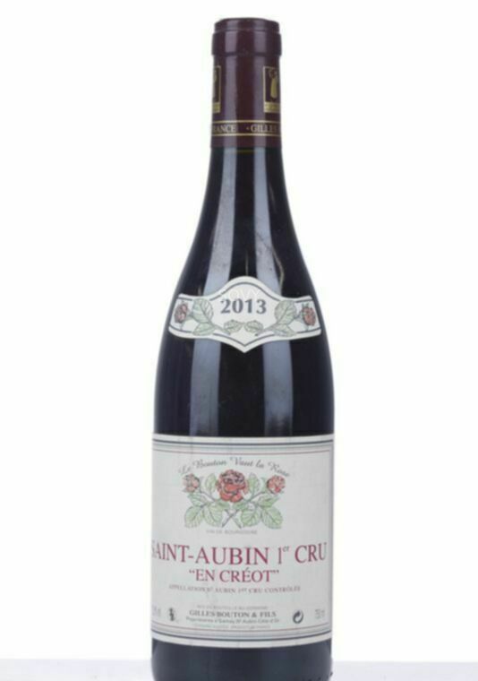 Gilles Bouton Saint Aubin En Creot 1er Cru, 2013