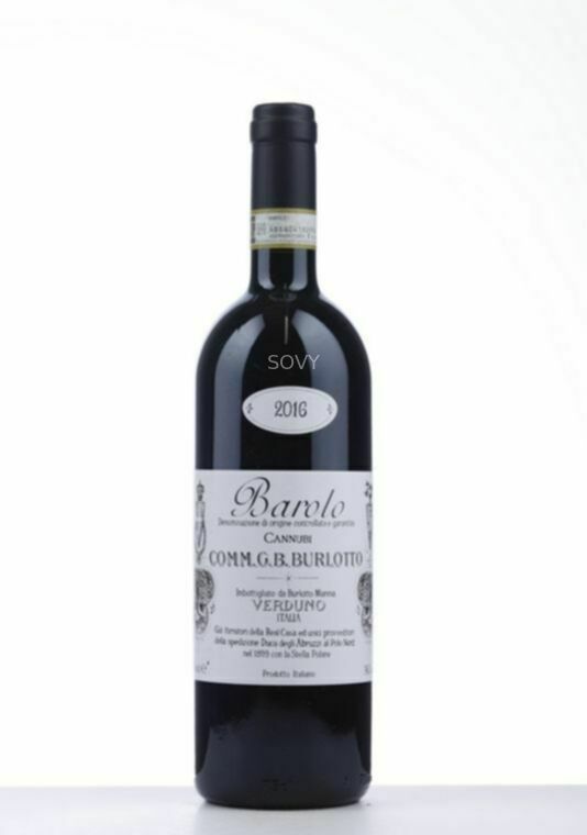 Comm. G.b. Burlotto Barolo Cannubi, 2016