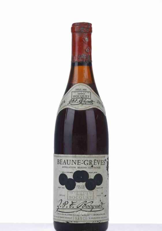 Bocquet -  Caves Desilly Beaune Greves, 1974