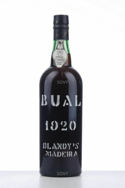 Blandy's Madeira  Bual, 1920