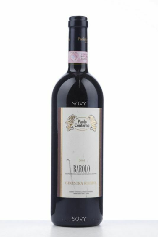 Paolo Conterno Barolo Ginestra Riserva, 2004