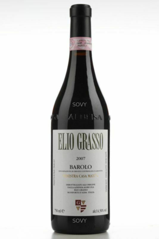 Elio Grasso Barolo Ginestra Casa Mate, 2007