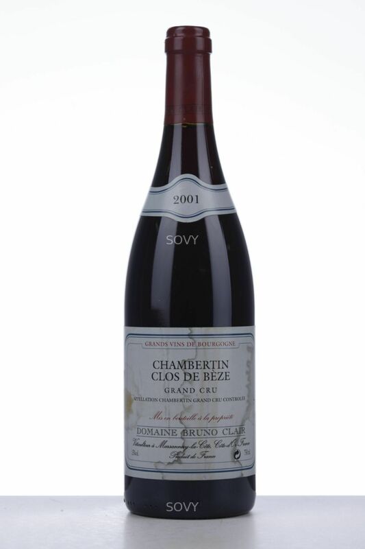 Bruno Clair Chambertin Clos De Beze Grand Cru, 2001