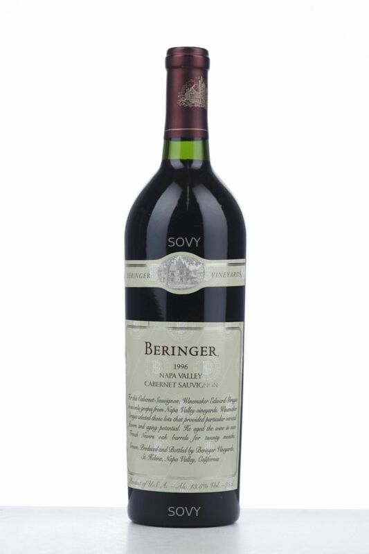 Beringer Vineyards Cabernet Sauvignon, 1996