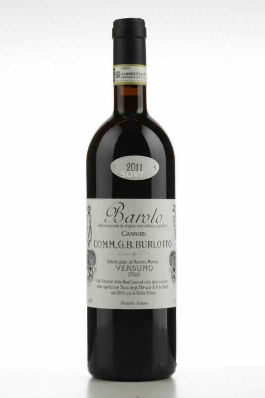 Comm. G.b. Burlotto Barolo Cannubi, 2011