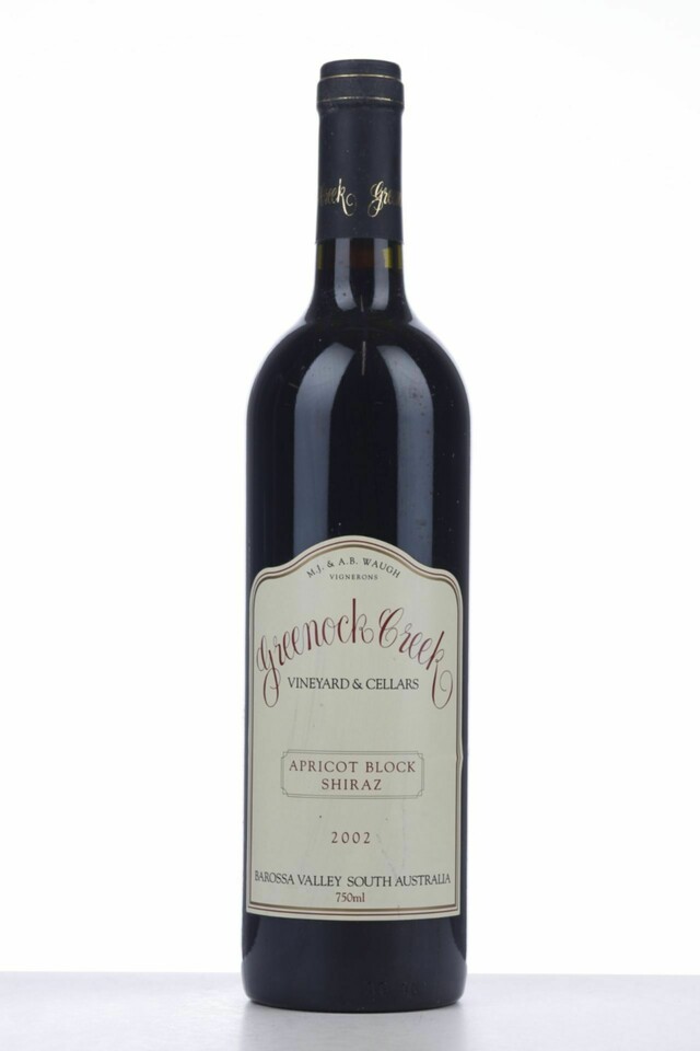 Greenock Creek Apricot Block Shiraz, 2002