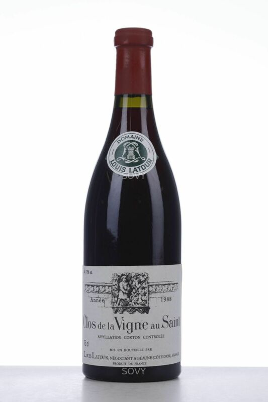 Louis Latour Corton Clos De La Vigne Au Saint Grand Cru, 1988