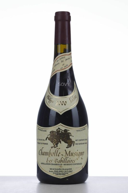 Philippe Leclerc Chambolle Musigny Les Babillaires, 2000