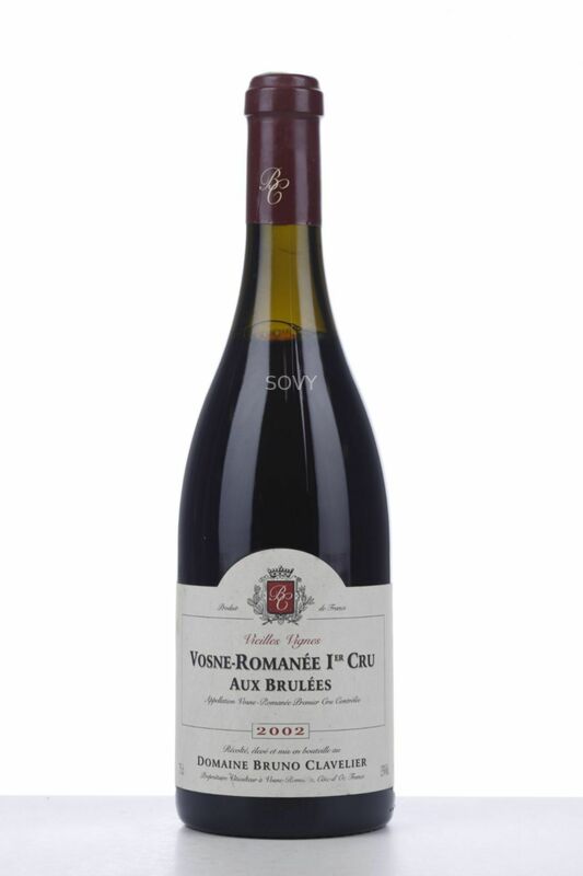 Bruno Clavelier Vosne Romanee Aux Brulees Vieilles Vignes 1er Cru, 2002