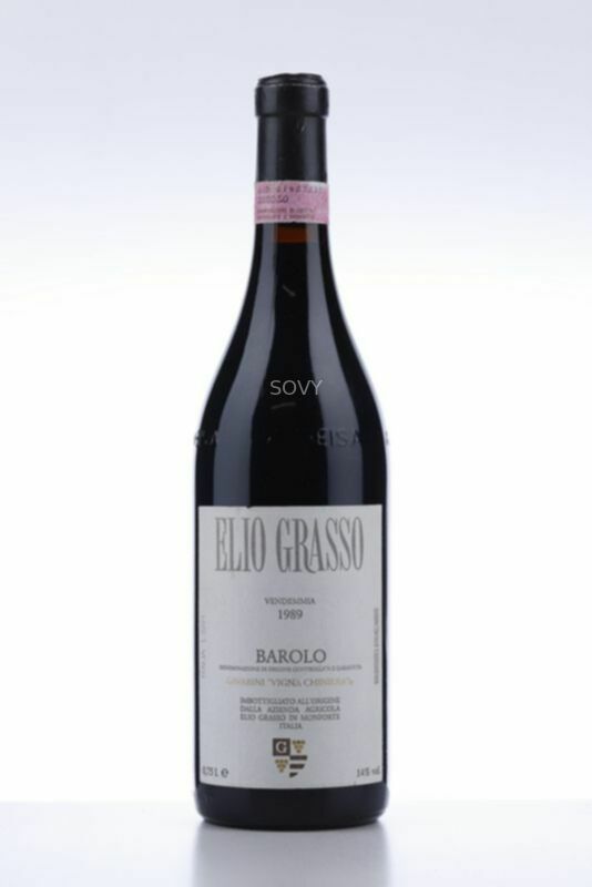 Elio Grasso Barolo Gavarini Vigna Chiniera, 1989