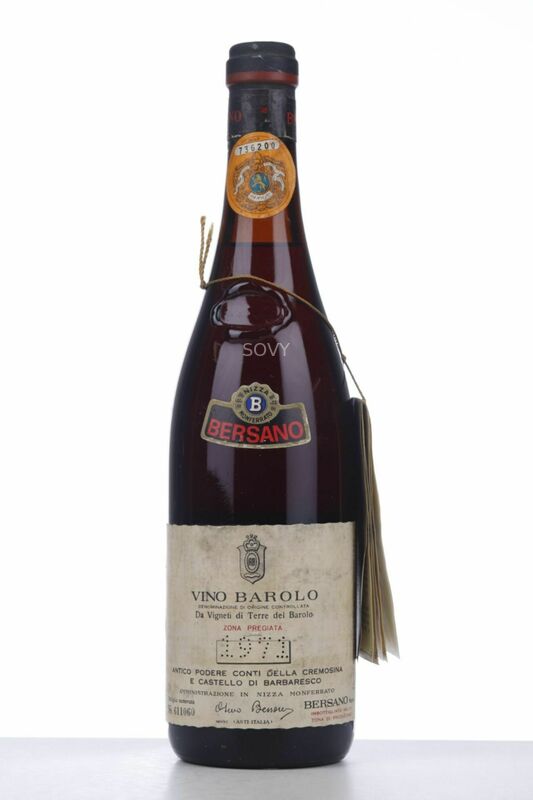 Bersano Barolo, 1971