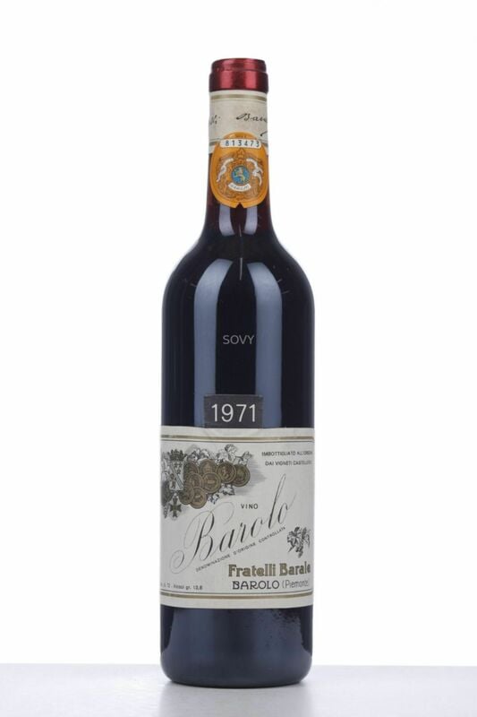 Barale Fratelli Barolo Castellero, 1971