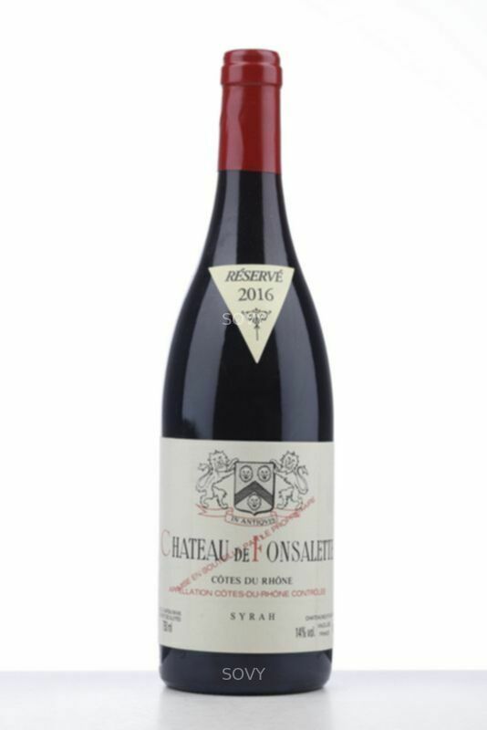 Rayas Chateau De Fonsalette Reserve Syrah, 2016