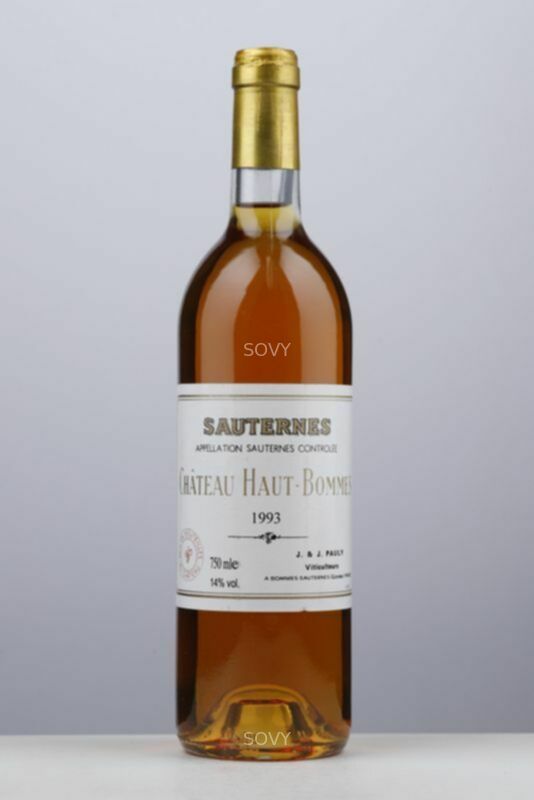 Chateau Haut Bommes, 1993