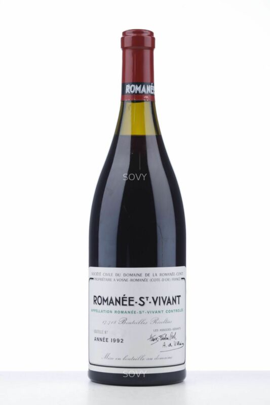 De La Romanee Conti Romanee Saint Vivant Grand Cru, 1992