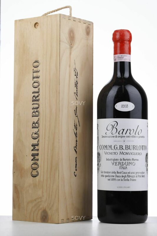 Burlotto Barolo Monvigliero, 2003