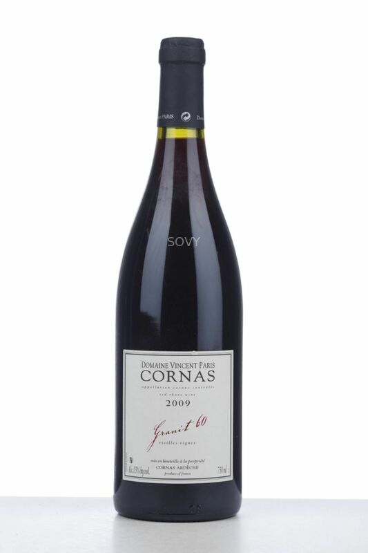 Vincent Paris Cornas Granit 60 Syrah, 2009