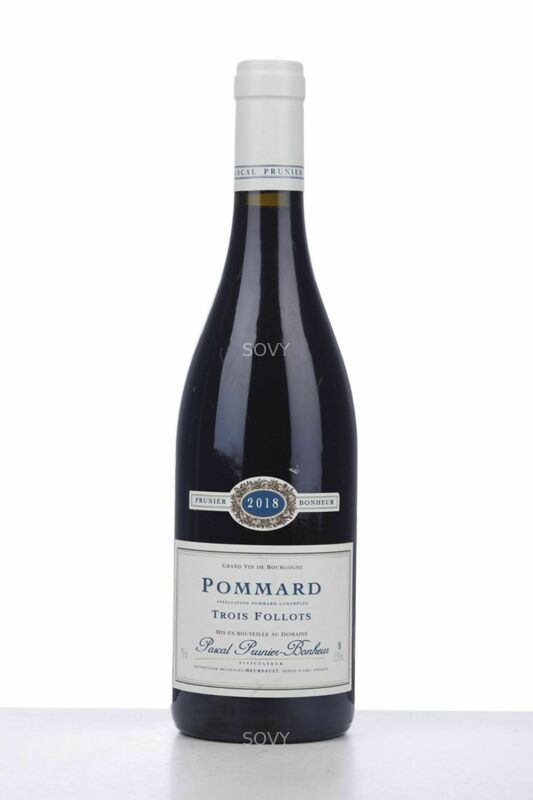 Prunier Bonheur Pommard Les Trois Follots (rouge), 2018