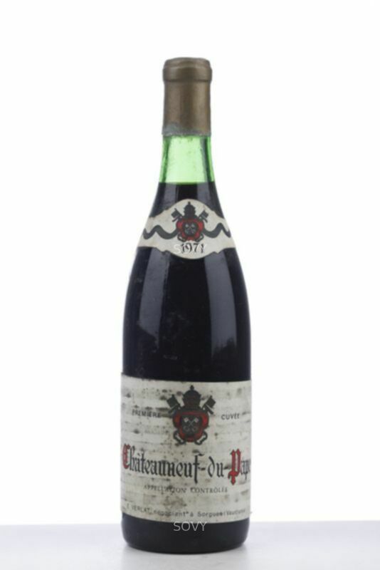 Verlat Chateauneuf Du Pape Premiere Cuvee, 1971