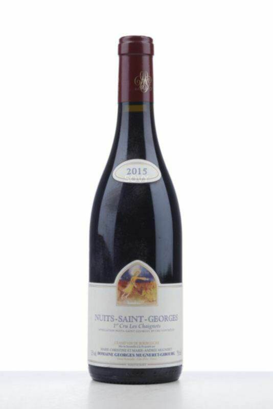 Georges Mugneret Gibourg Nuits St Georges Les Chaignots 1er Cru, 2015