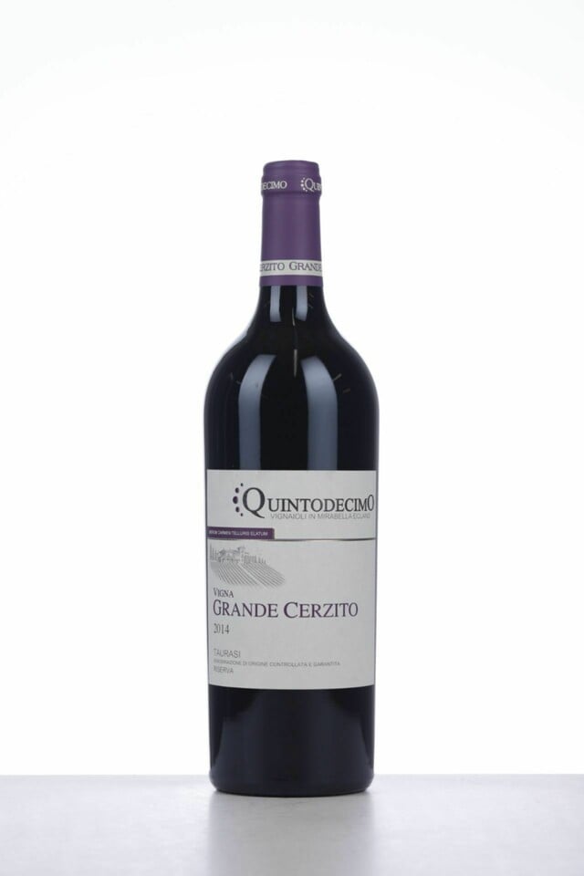 Quintodecimo Taurasi Riserva Vigna Grande Cerzito, 2014